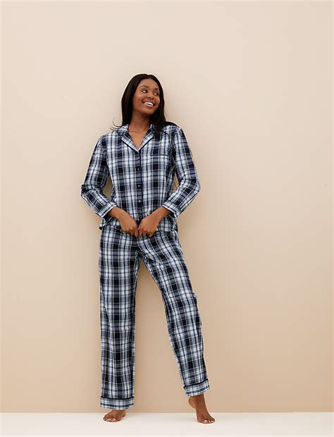 Buy Pure Cotton Pyjama Set at Marks & Spencer