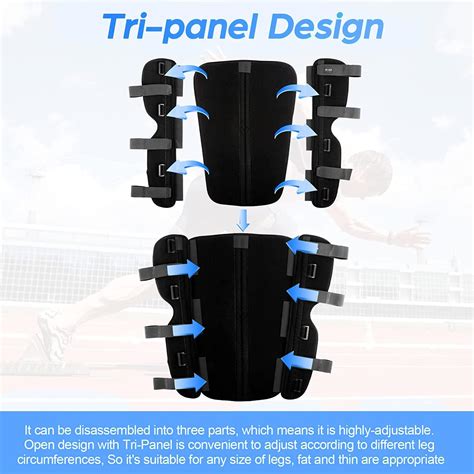 Buy 3-Panel Knee Immobilizer Full Leg Support Brace, Aluminum alloy ...
