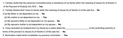 Hi, When i try to fill nominee details under Gratuity Fund Nomination ...