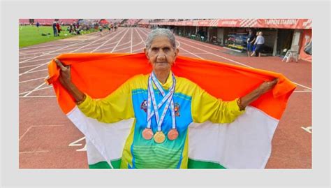 India's 94-Year-Old Sprinter Wins 3 Medals At Championships In Finland ...