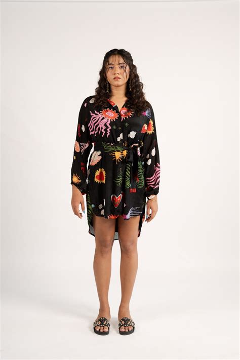 Marine shirt dress – LabelSugar