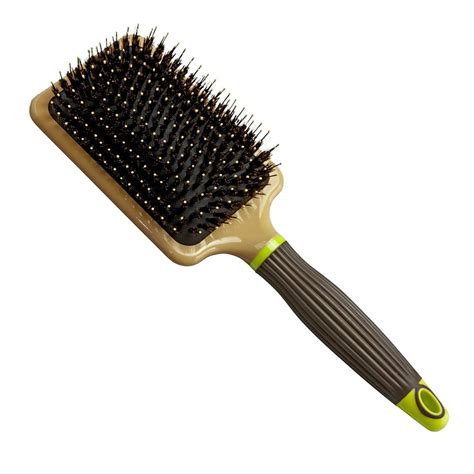 Buy Macadamia Oil Paddle Cushion Brush with Boar Bristles Online at Low ...