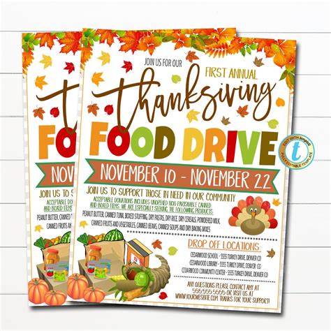 Food Drive Flyer