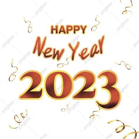 2023年新年快樂金字, 2023年, 2023年新年快樂, 2023年新年快樂金向量圖案素材免費下載，PNG，EPS和AI素材下載 ...