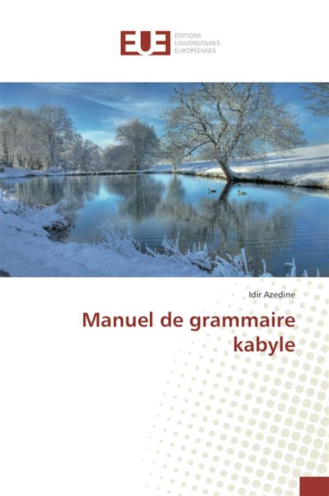 Amazon.in: Buy Manuel de grammaire kabyle Book Online at Low Prices in ...