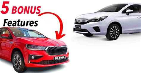 5 Features of Skoda Slavia Not Available on Honda City » Car Blog India