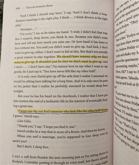 the seven husbands of evelyn hugo quotes with page numbers