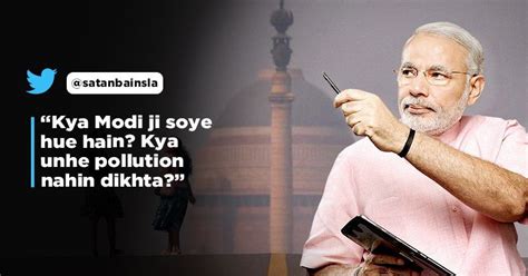 Netizens Ask PM Modi To At Least Tweet On Pollution Crisis In North India