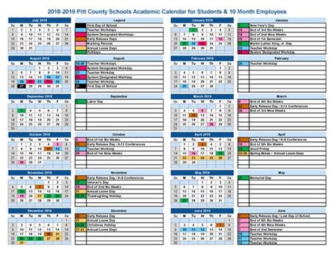 PCC Academic Calendar Printable Free Download https://www.youcalendars ...
