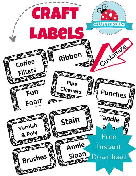 Image result for Clutterbug Printables