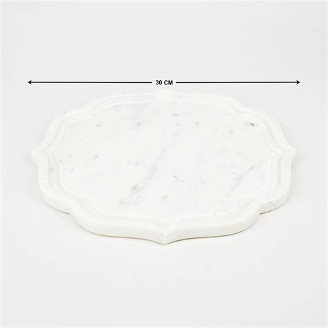 Buy Renge Marble Decorative Platter from Home Centre at just INR 1999.0