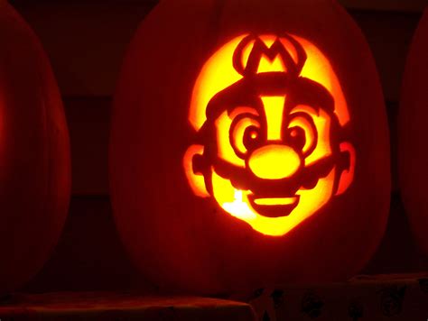 Super Mario Pumpkin Painting at Penny Troche blog