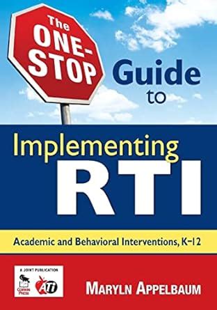 Buy The One-Stop Guide to Implementing RTI: Academic and Behavioral ...