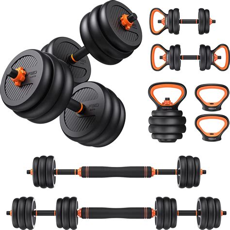 Buy OtG ON THE GO 6 In 1 20 kg Adjustable Dumbbells Push up stands ...