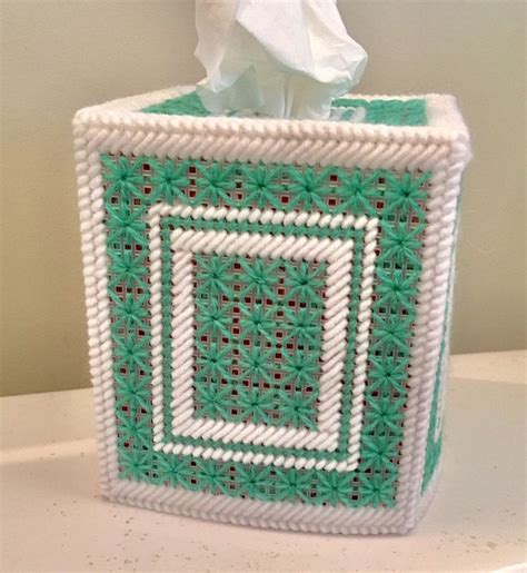 Image result for Plastic Canvas Tissue Box Patterns
