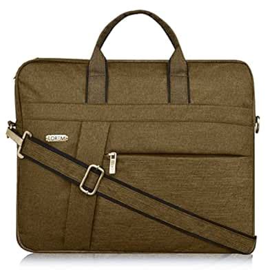 Loukya LOREM Khaki Color Linen 10L Messenger Bag For Men & Women BG21 ...