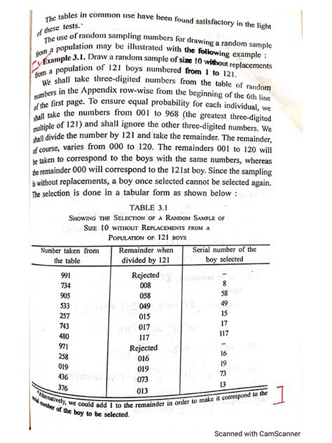 Image result for How to Use a Random Number Table