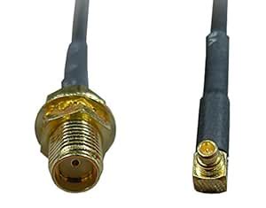 GlobalSat MMCX-SMA Antenna Port Adapter Cable : Amazon.in: Electronics