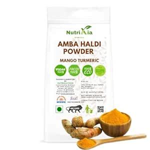 AMBA HALDI POWDER-KASTURI HALDI POWDER Mango Turmeric Powder 50 gm ...