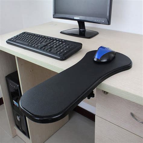 Buy Ergonomic Armrest Mouse Pad Holder Adjustable Computer Desk ...