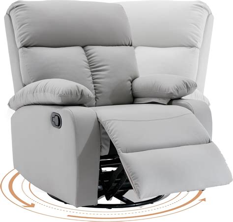 Amazon.com: hzlagm Swivel Rocker Recliner, Rocking Recliner Chair ...