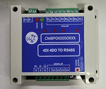 4DI 4DO Modbus RS485 Remote I/O : Amazon.in: Electronics