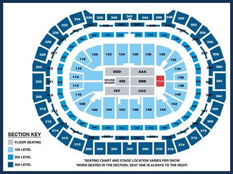 Nuggets Seating Chart With Rows Madison Square Garden Seating Guide