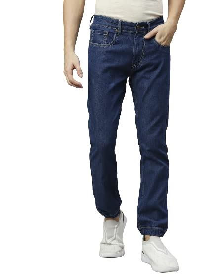 HIGH Star Men Blue Jeans Jogger Stretchable Jeans : Amazon.in: Fashion