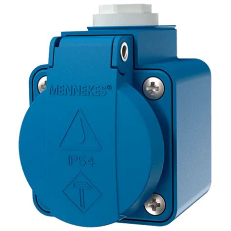 Schuko Plugs Sockets Connectors - IP44 & IP67 - 10843 Schuko Connector ...