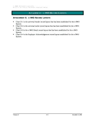 Attachment - e-IWO Record Layouts Doc Template | pdfFiller
