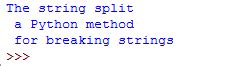 Image result for Python String Split