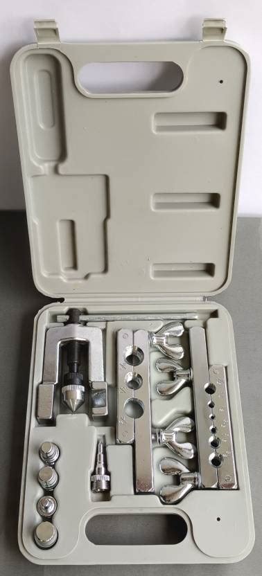 Pardzworld Flaring Swage Tool Kit for Copper Pipe 8 Pcs Multi Vise Tool ...
