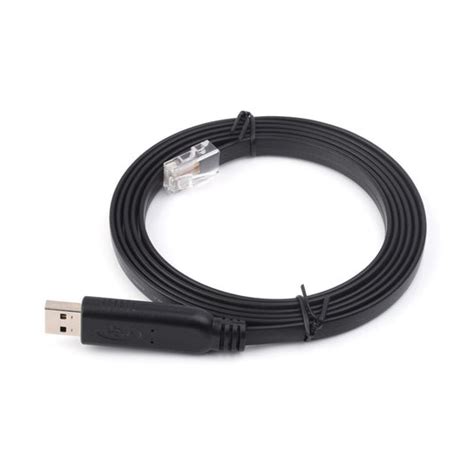 Industrial USB To RJ45 Console Cable, USB Type A to RJ45 Console Male ...