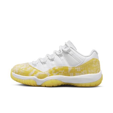 Women's Air Jordan 11 'Yellow Snakeskin' (AH7860-107) Release Date ...