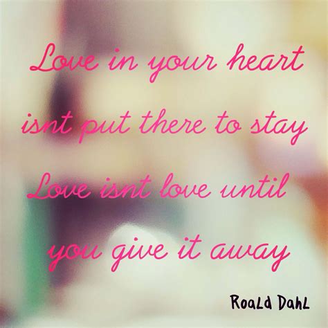 love quote from Esio Trot by Roald Dahl | Roald dahl quotes, Roald dahl ...