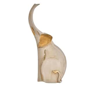 Buy The artcraft Elephant Showpiece Antique Design Sculpture for Home ...
