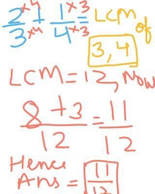 1. show that commutative propen holds good for addition. and 2/3 and 1/ ...