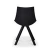 Buy Nilkamal Aristo Leatherette Dining Chair (Dark Walnut / Black)