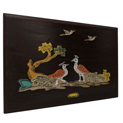 3D Peacock Pair Wall Decor – Natriel