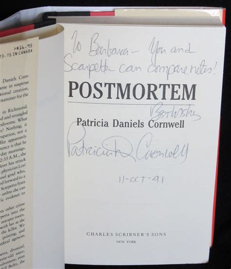 Postmortem: A Mystery Introducing Dr. Kay Scarpetta de Patricia Daniels ...
