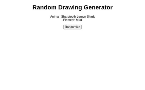 Random Drawing Generator Free 的图像结果