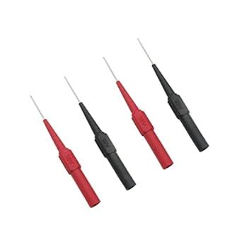 PEPRMROE 2 Pairs Flexible Back Probe Pins Back Probe Pins with 7 mm ...