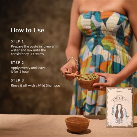 Organic Brown Hair Color Powder- Ashpveda