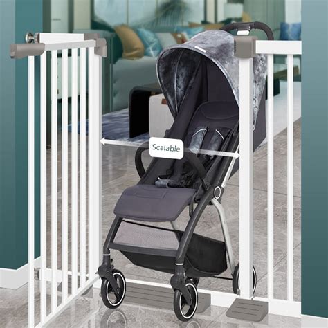 Buy Pressure Fit Safety Gate,Auto Close Safety Baby Gate,Extra Wide ...