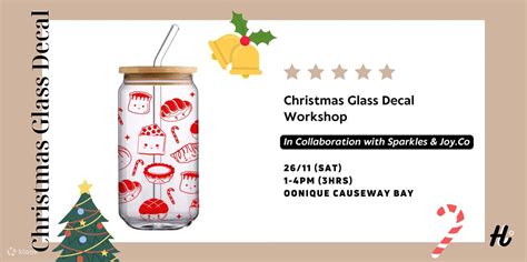HOLAH x Sparkles & Joy - Christmas Glass Decal Workshop｜Causeway Bay ...