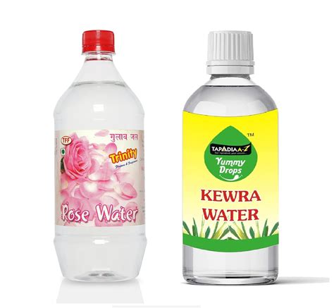 Trinity Flavours and Fragrance Pack Of 2 Pure Edible Rose Water For ...