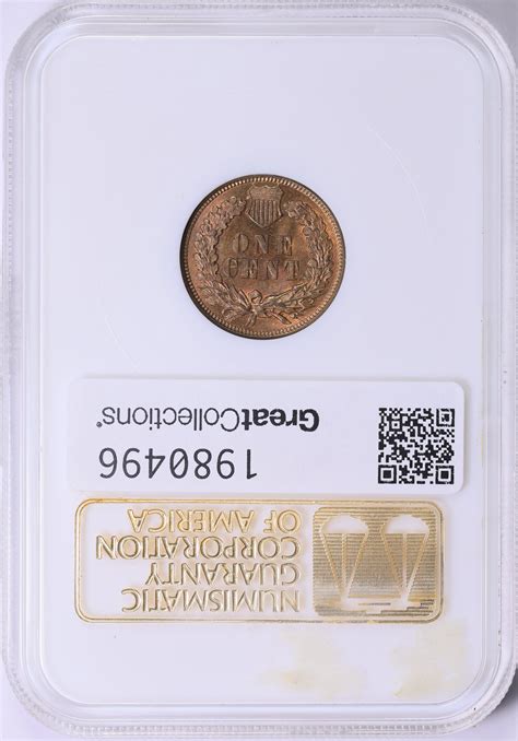 1906 Indian Cent NGC MS-63 RB (CAC Green) OH (Item 1980496 ...
