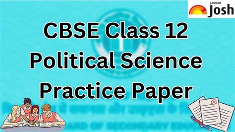 CBSE Board 12th Political Science Practice Question Paper 2024 ...