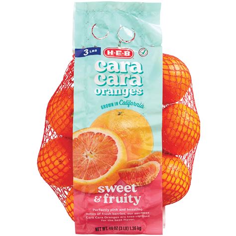 H-E-B Fresh Cara Cara Oranges - Shop Citrus at H-E-B