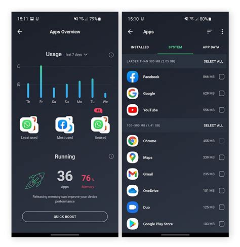 Cache legen op Android-telefoons